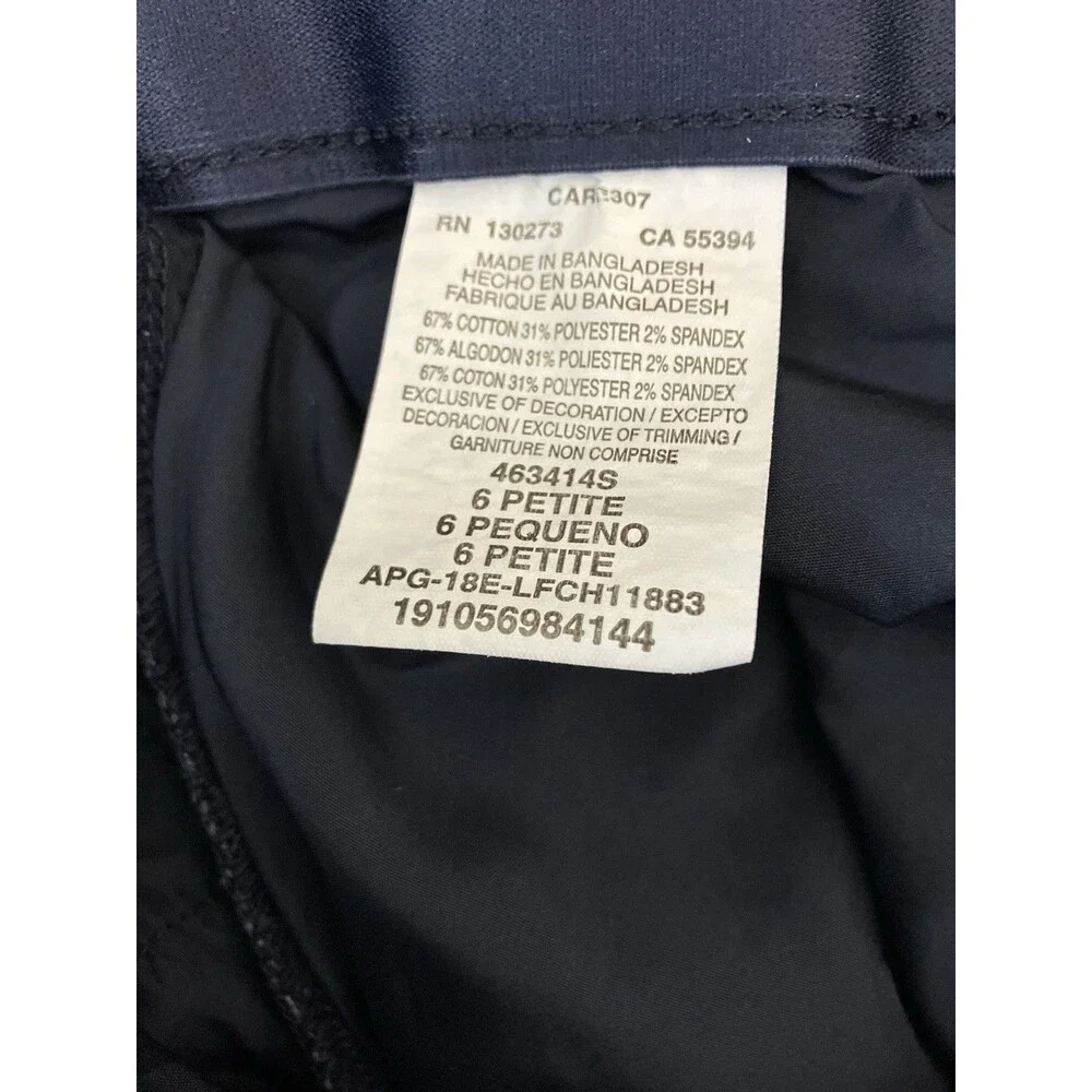 Lee Petite Regular Fit Straight Leg Mid Rise Jean Flex Motion Size 6